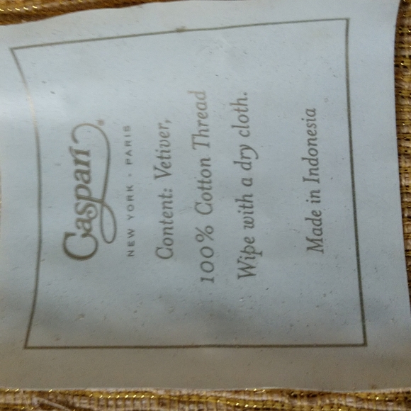 #3 VINTAGE Pair Gold Placemats for your Holiday table - Picture 3 of 5